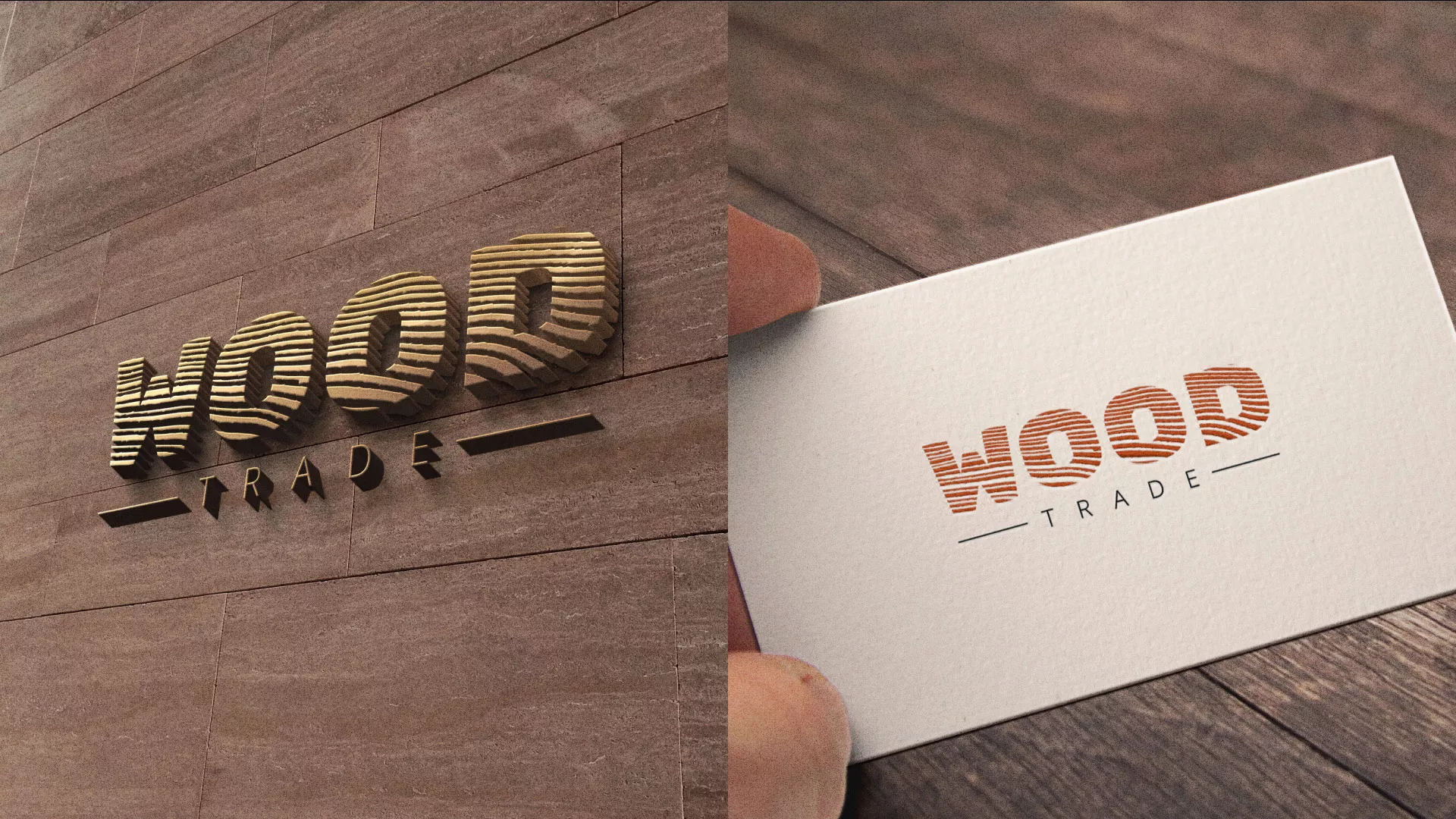 Разработка логотипа для компании «Wood Trade» в Урюпинске