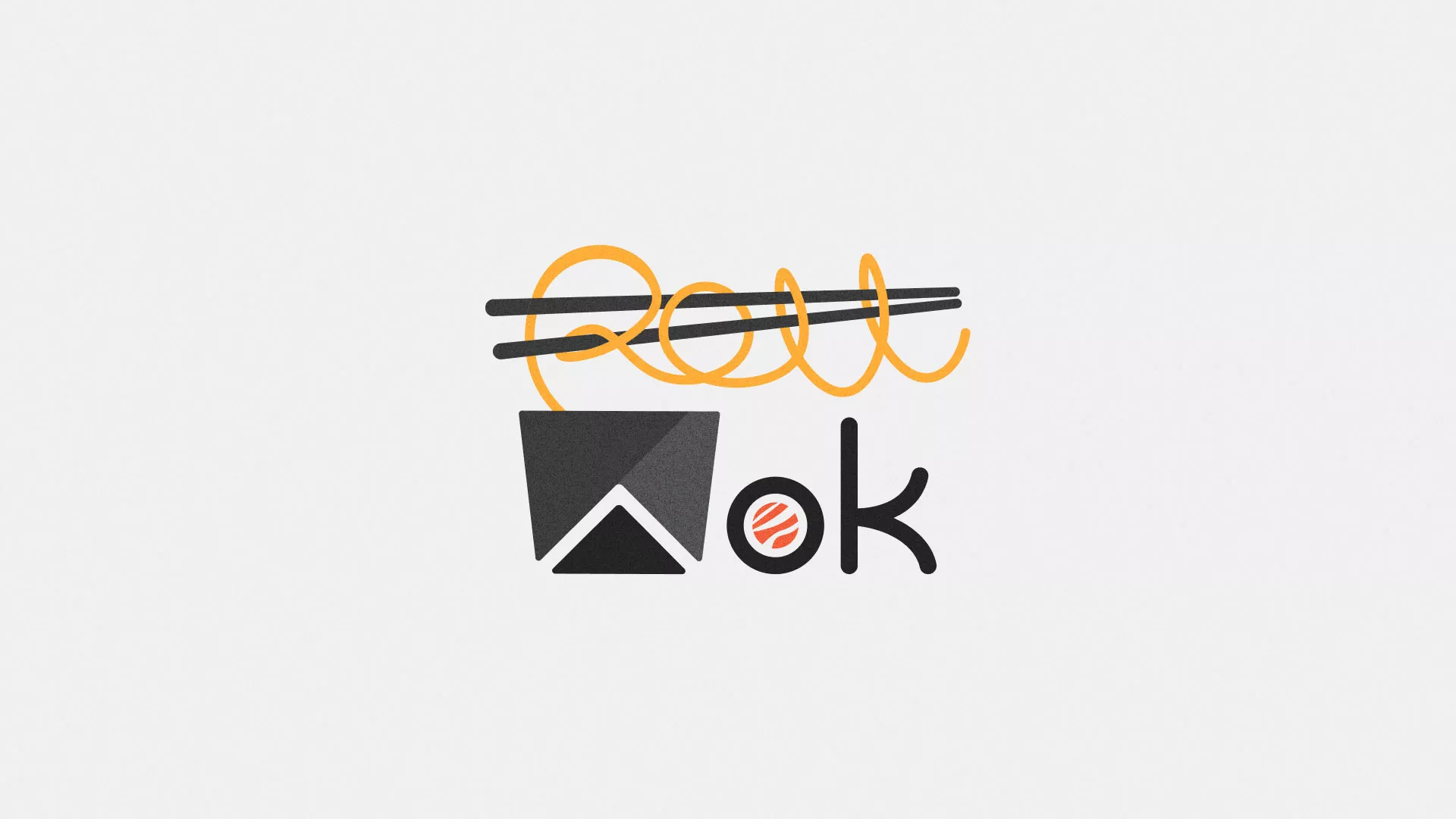 Разработка логотипа в Урюпинске для суши-бара «Roll Wok Club» Разработка логотипа в Урюпинске для суши-бара «Roll Wok Club»